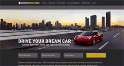 Desktop Screenshot of gothamdreamcars.com